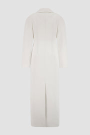 Bonded Crepe Hourglass Coat