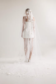 Hudson Floral Veil