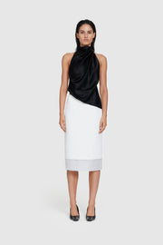 Draped Halter Top