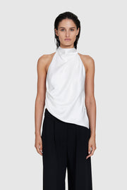 Draped Halter Top