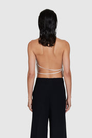 Draped Halter Top