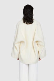 Mohair Cocoon Coat