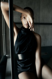 Draped Halter Top