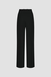 Pleated Crepe Trouser