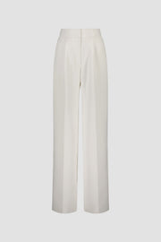 Pleated Crepe Trouser